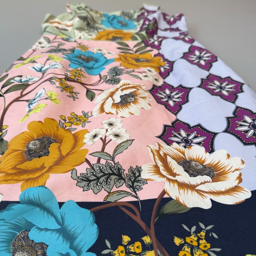 Anthropologie Maeve Lissa colorful floral dress, 6. - Picture 2 of 9